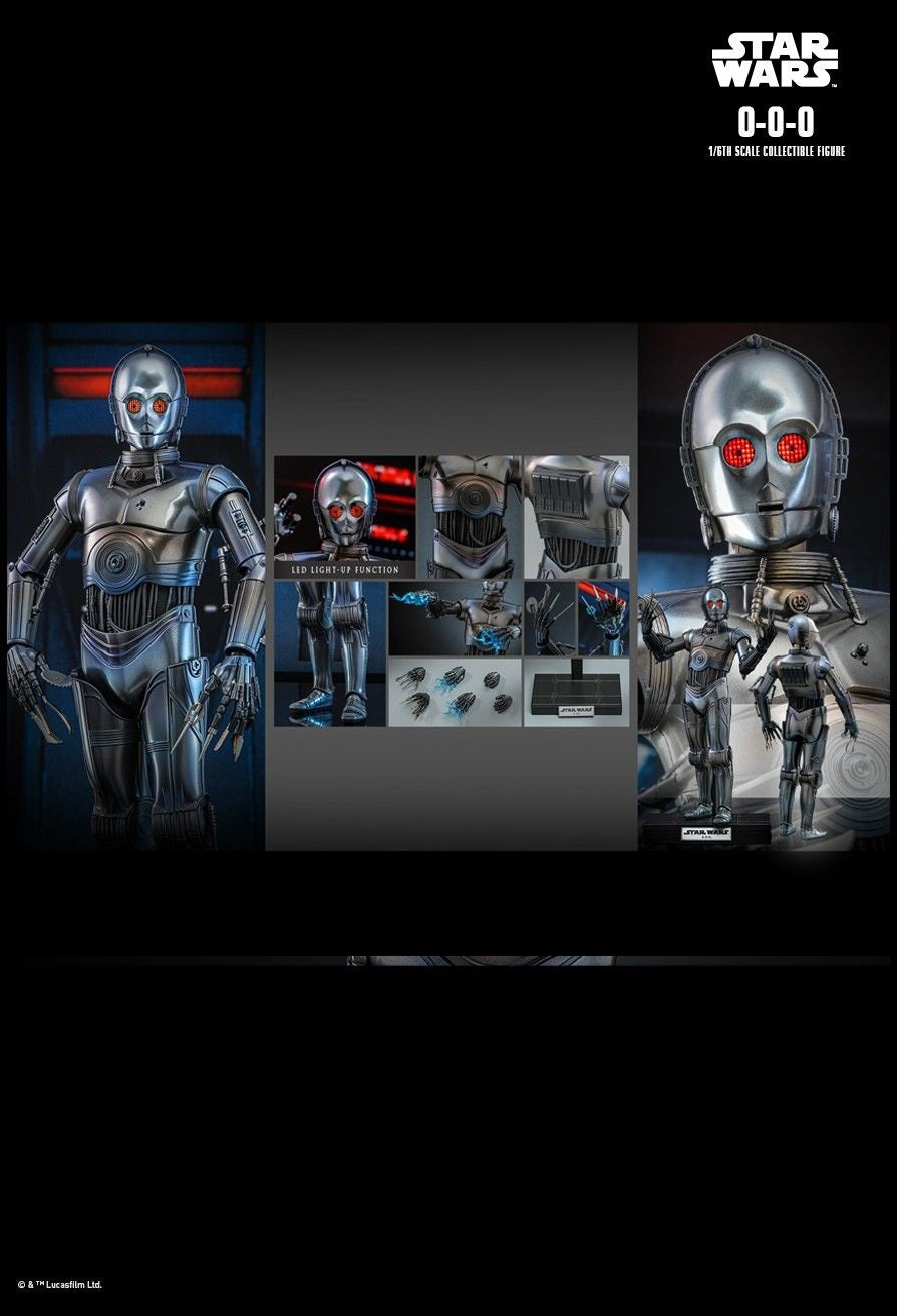 Hot Toys CMS016D58 Star Wars: 1/6 scale 0-0-0™ Collectible Figure