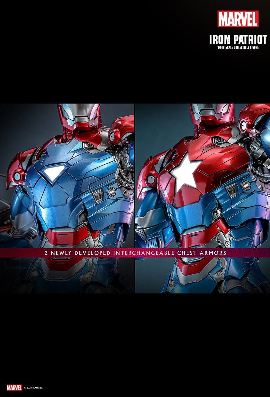 Hot Toys CMS021D68 Marvel Comics Iron Patriot 1/6th scale Collectible Figure