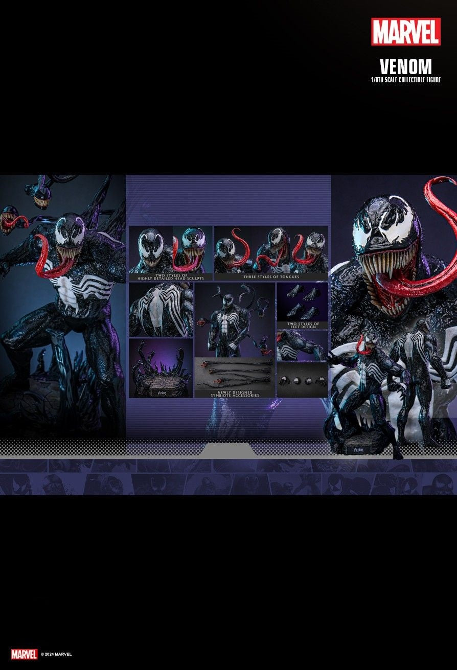 Hot Toys CMS023 Marvel Comics Venom 1/6th scale Collectible Figure