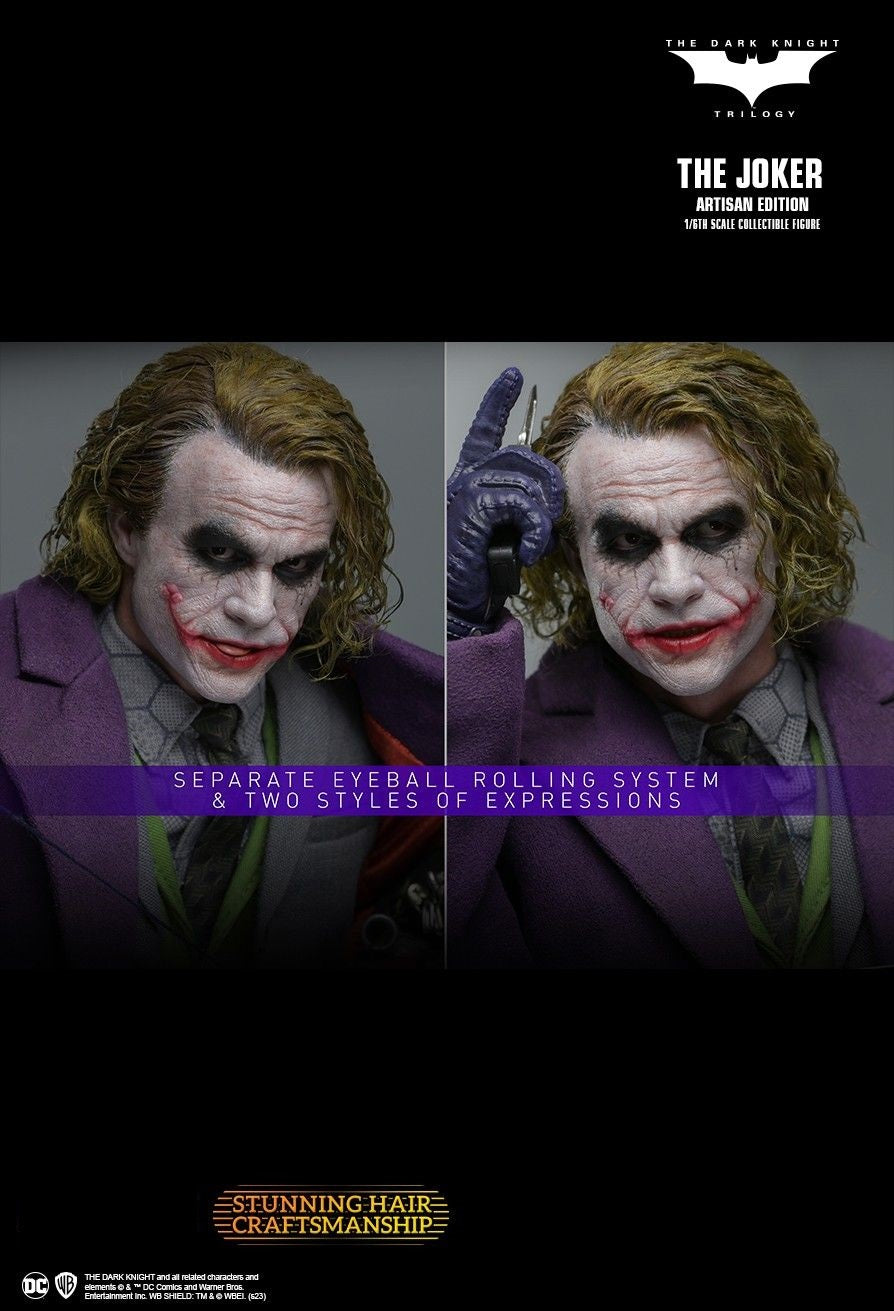 Hot Toys DX33AE The Dark Knight Trilogy - 1/6 scale The Joker (Artisan Edition)