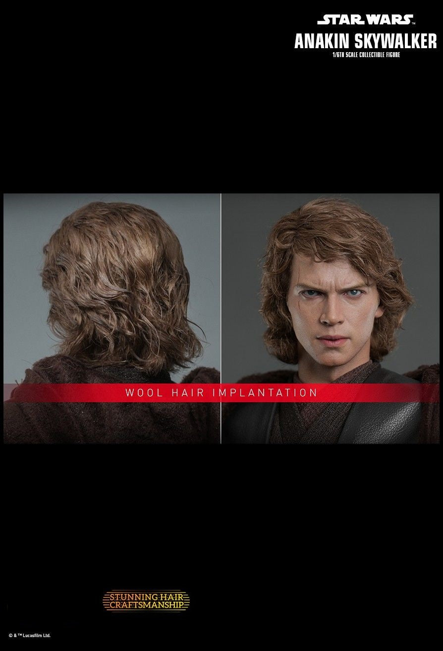 Hot Toys DX34AE Star Wars: Episode III Revenge Of The Sith - 1/6 scale Anakin Skywalker (Artisan Edition)