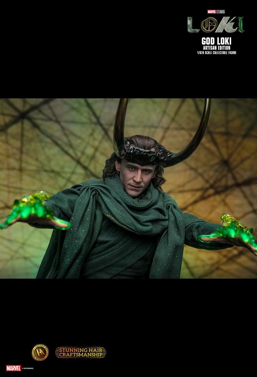 Hot Toys DX41AE Loki - 1/6 scale God Loki Collectible Figure (Artisan Edition)