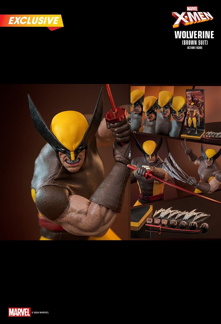 Hot Toys HS03 X-Men Wolverine (Brown Suit) Action Figure
