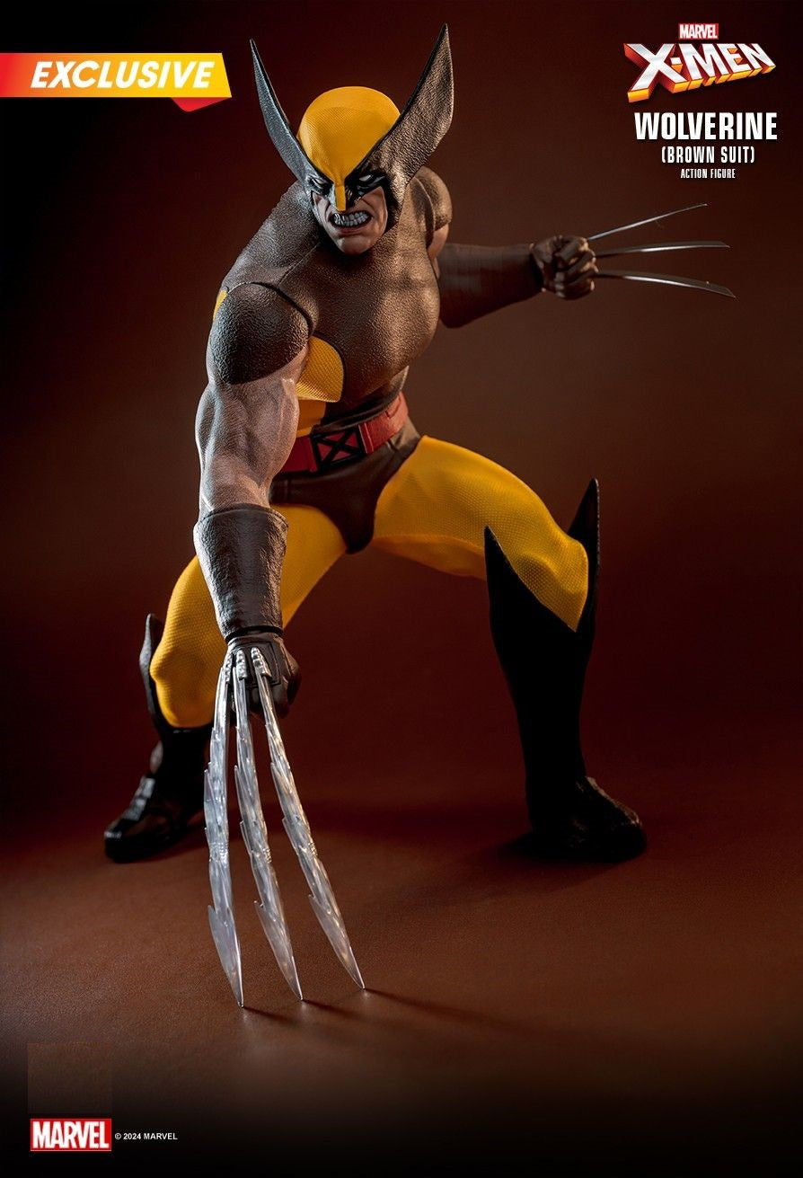 Hot Toys HS03 X-Men Wolverine (Brown Suit) Action Figure