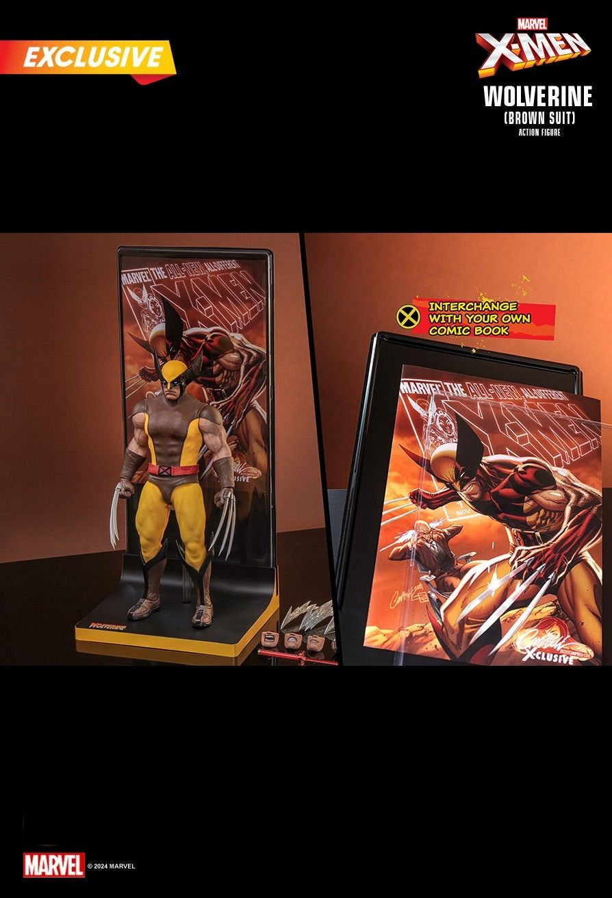 Hot Toys HS03 X-Men Wolverine (Brown Suit) Action Figure