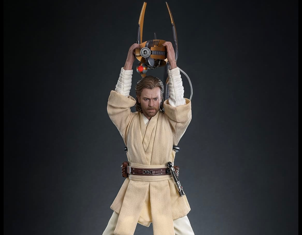 Pre Order!!! Hot Toys MMS808 Star Wars: Attack Of The Clones - 1/6th scale Obi-Wan Kenobi Collectible Figure