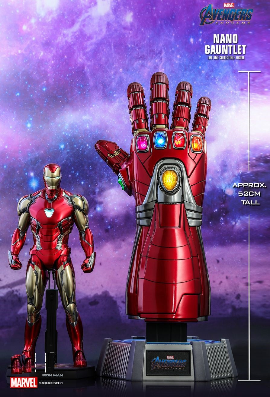 Hot Toys LMS007 Avengers: Endgame Nano Gauntlet Life-Size Collectible