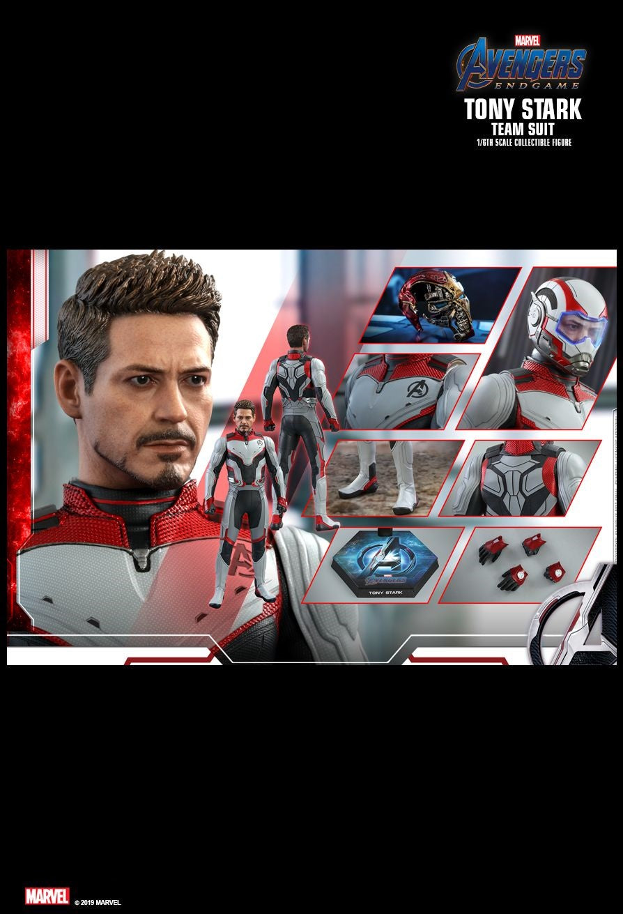 Hot Toys MMS537 Avengers: Endgame Tony Stark (Team Suit) 1/6th scale Collectible Figure