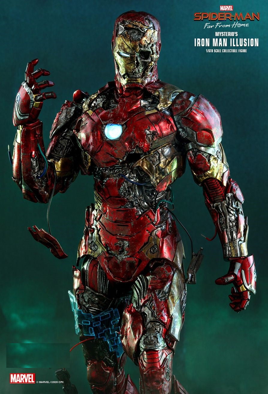 Hot Toys MMS580 Spider-Man: Far From Home Mysterio’s Iron Man Illusion 1/6th scale Collectible Figure