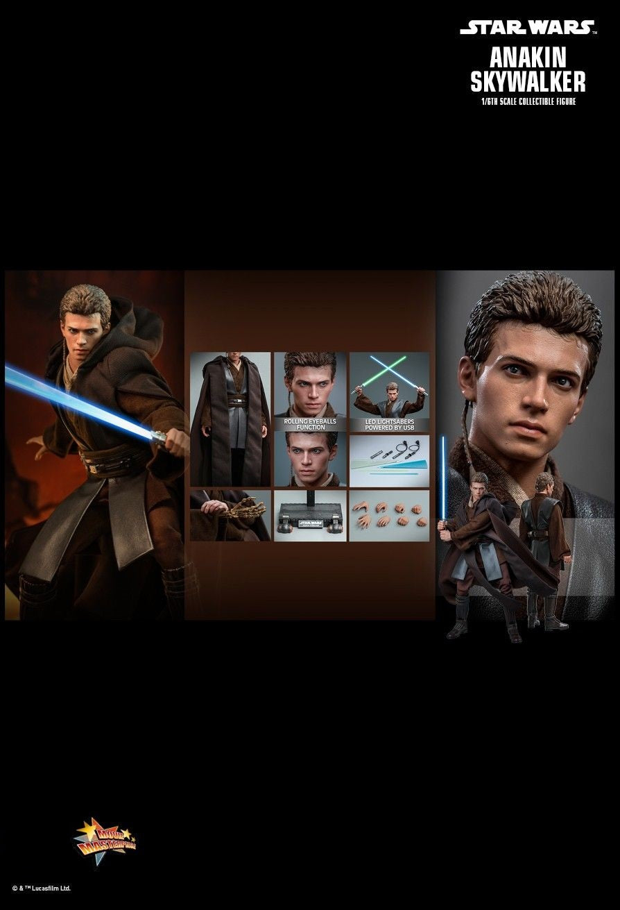 Hot Toys MMS677 Star Wars Episode II: Attack of the Clones - 1/6 scale Anakin Skywalker Collectible Figure