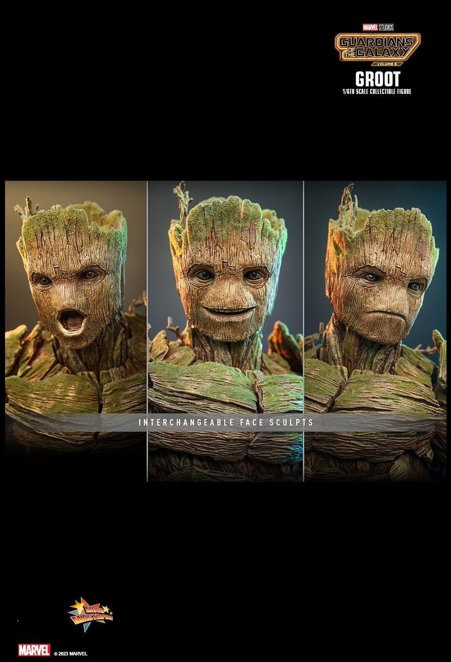 Hot Toys MMS706 Guardians of the Galaxy Vol. 3 - 1/6 scale Groot