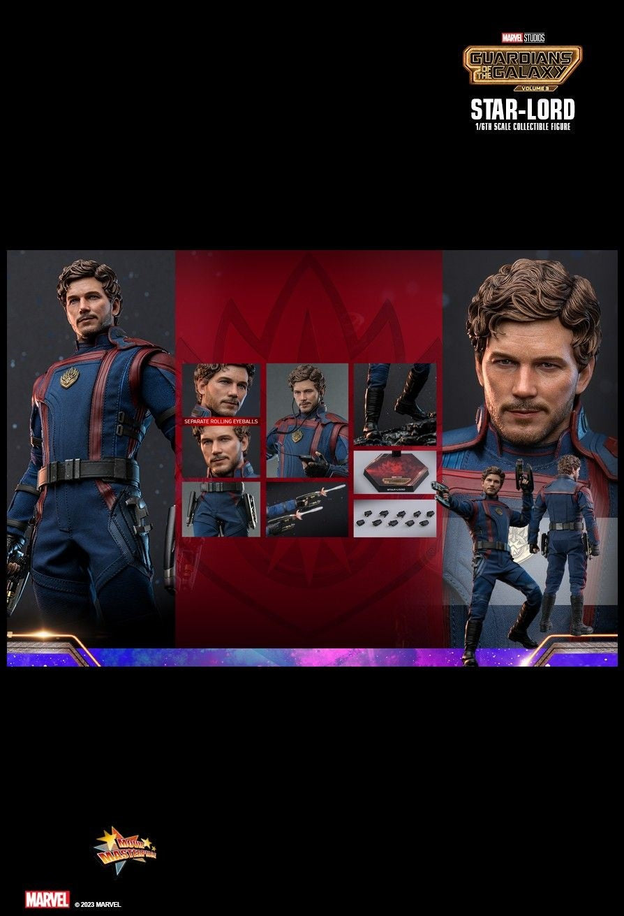 Hot Toys MMS709 Guardians of the Galaxy Vol. 3 - 1/6 scale Star-Lord