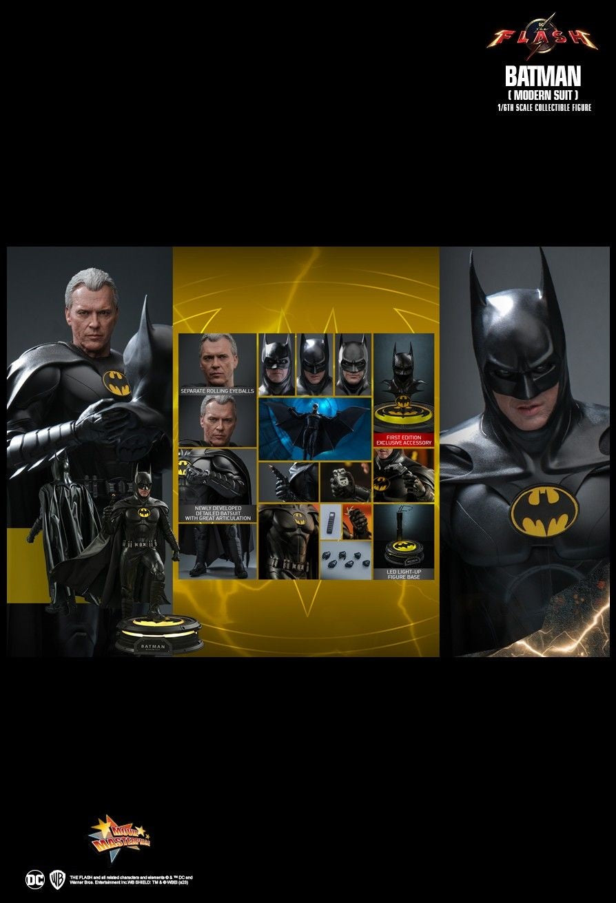 Hot Toys MMS712 The Flash - 1/6 scale Batman (Modern Suit 2023)