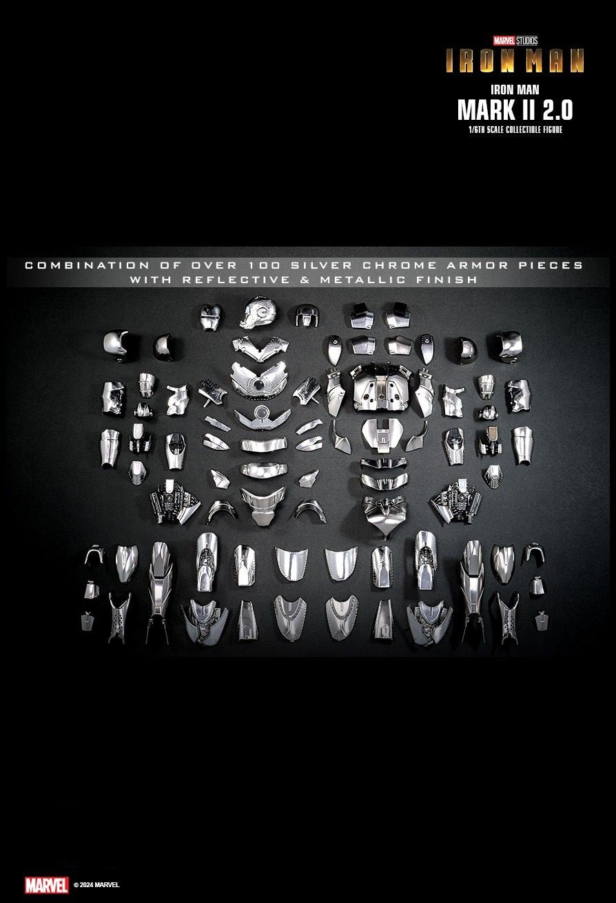 Hot Toys MMS733D59 Iron Man Iron Man Mark II (2.0) 1/6th scale Collectible Figure