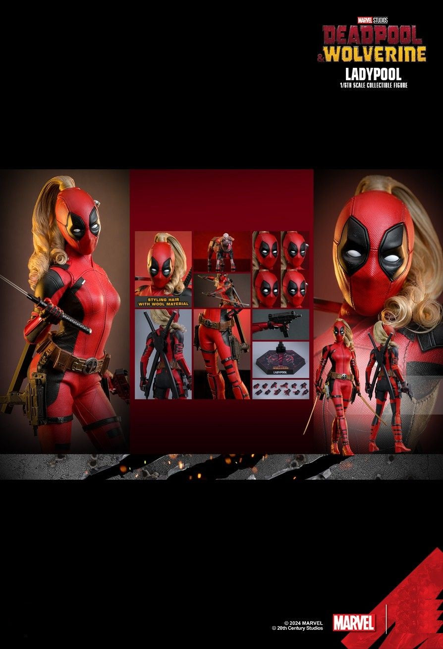 Hot Toys MMS747 Deadpool & Wolverine Ladypool 1/6th scale Collectible Figure