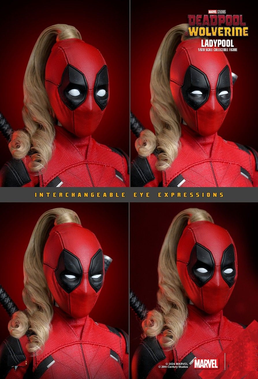 Hot Toys MMS747 Deadpool & Wolverine Ladypool 1/6th scale Collectible Figure