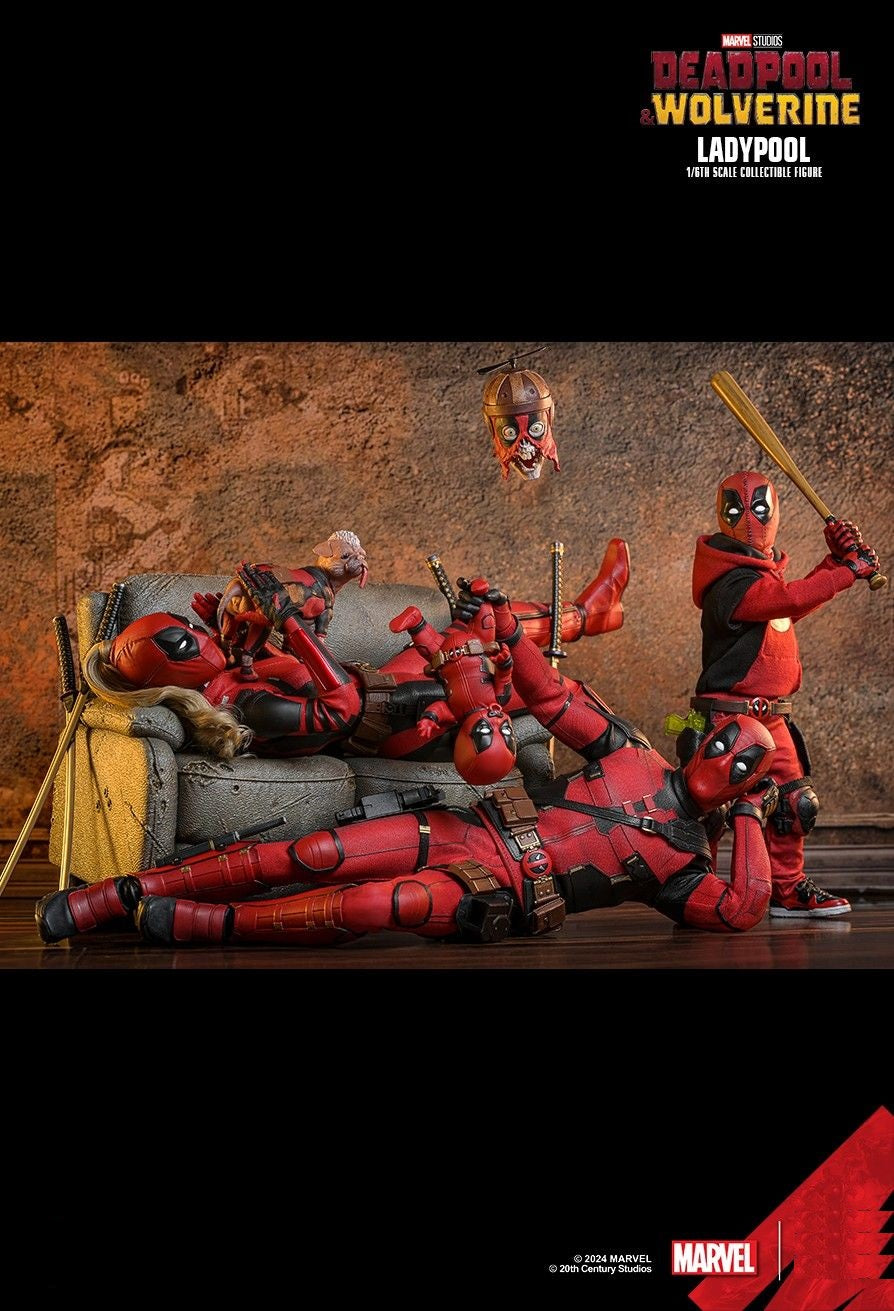 Hot Toys MMS747 Deadpool & Wolverine Ladypool 1/6th scale Collectible Figure