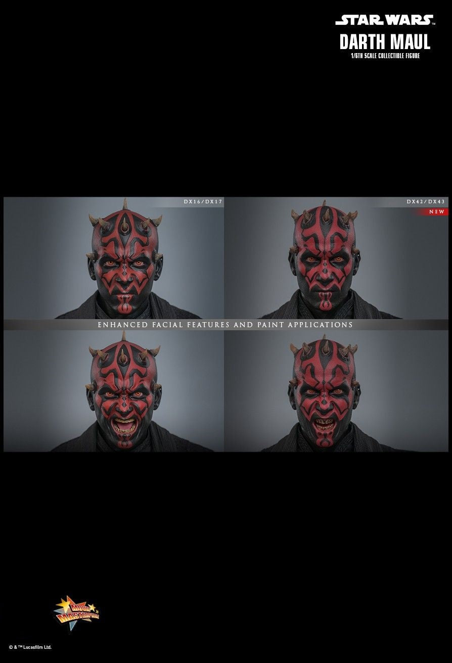 Hot Toys MMS748B Star Wars Episode I: The Phantom Menace - 1/6 scale Darth Maul Collectible Figure (Special Edition)