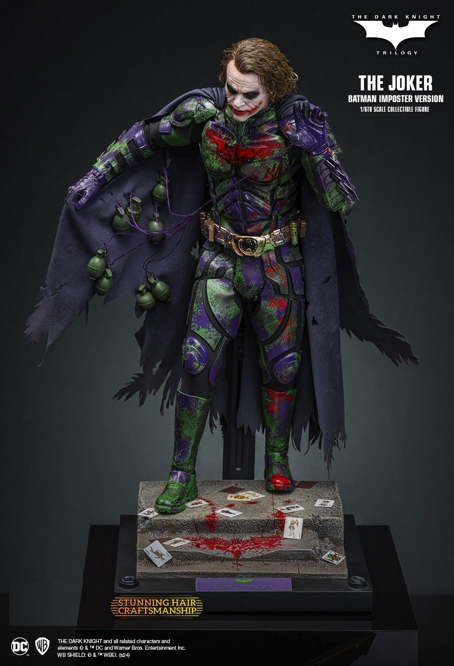 Hot Toys MMS752AE The Dark Knight The Joker (Batman Imposter Version) Artisan Edition 1/6th scale Collectible Figure