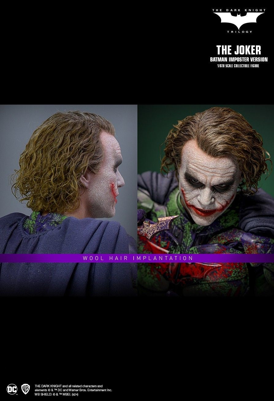 Hot Toys MMS752AE The Dark Knight The Joker (Batman Imposter Version) Artisan Edition 1/6th scale Collectible Figure