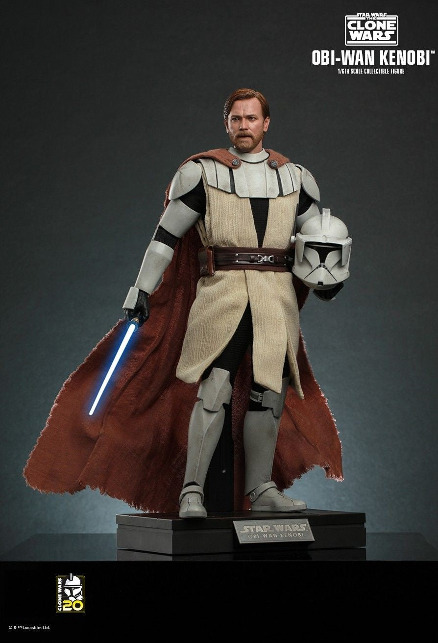 Hot Toys TMS095 Star Wars: The Clone Wars - 1/6 scale Obi-Wan Kenobi