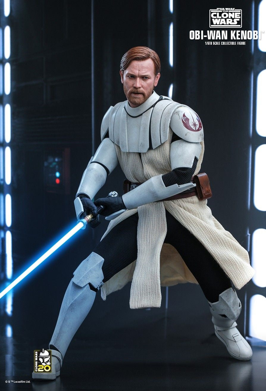 Hot Toys TMS095 Star Wars: The Clone Wars - 1/6 scale Obi-Wan Kenobi