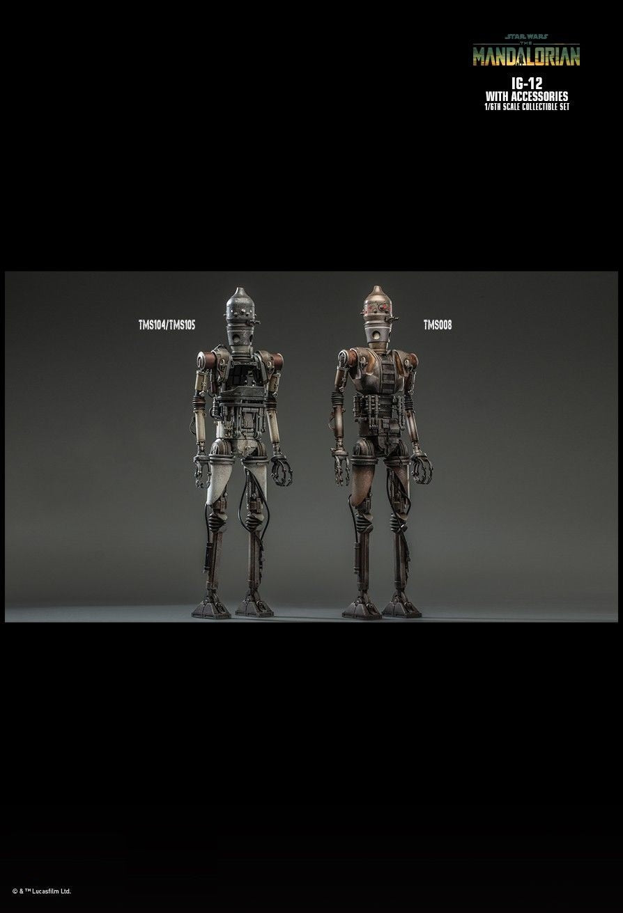Hot Toys TMS105 The Mandalorian - 1/6 scale IG-12 (Deluxe Version)