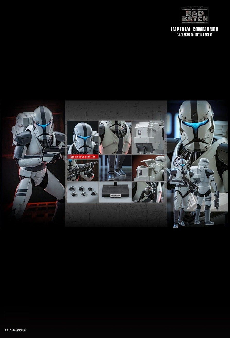 Hot Toys TMS128 Star Wars: The Bad Batch - 1/6 scale Imperial Commando™ Collectible Figure