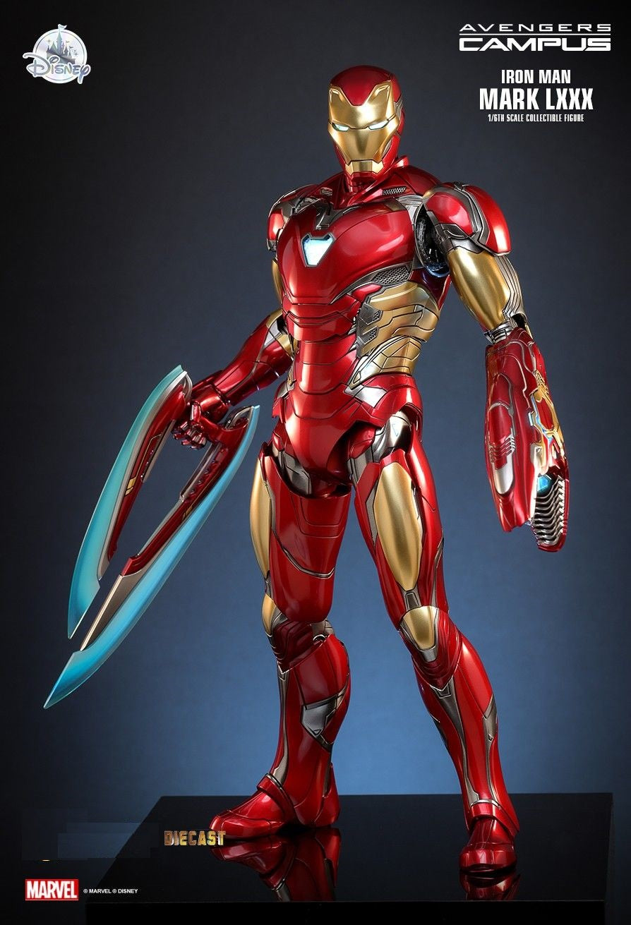 Hot Toys Avengers Campus CMS018D60 Iron Man Mark LXXX Disney Exclusive 1/6th scale Collectible Figure