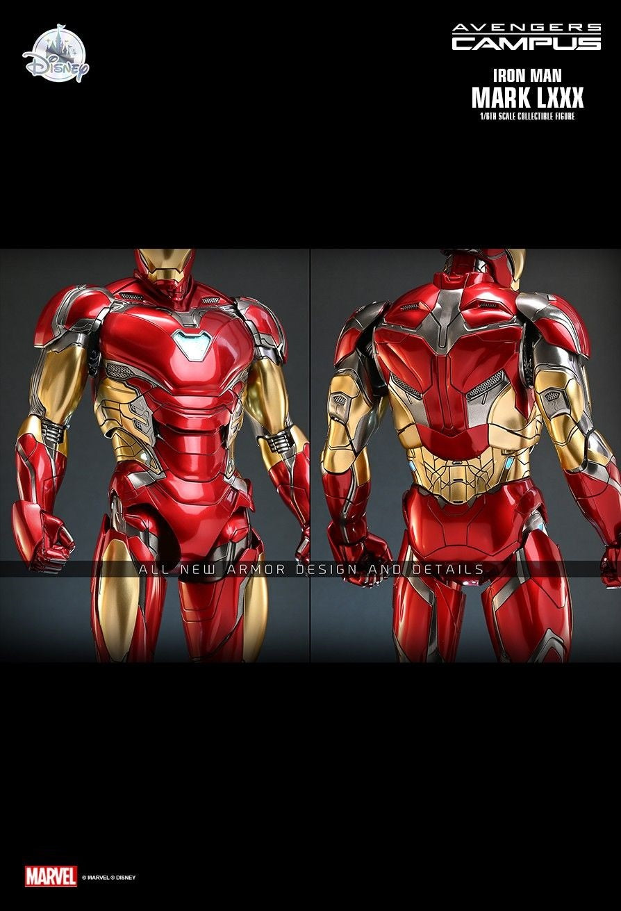 Hot Toys Avengers Campus CMS018D60 Iron Man Mark LXXX Disney Exclusive 1/6th scale Collectible Figure