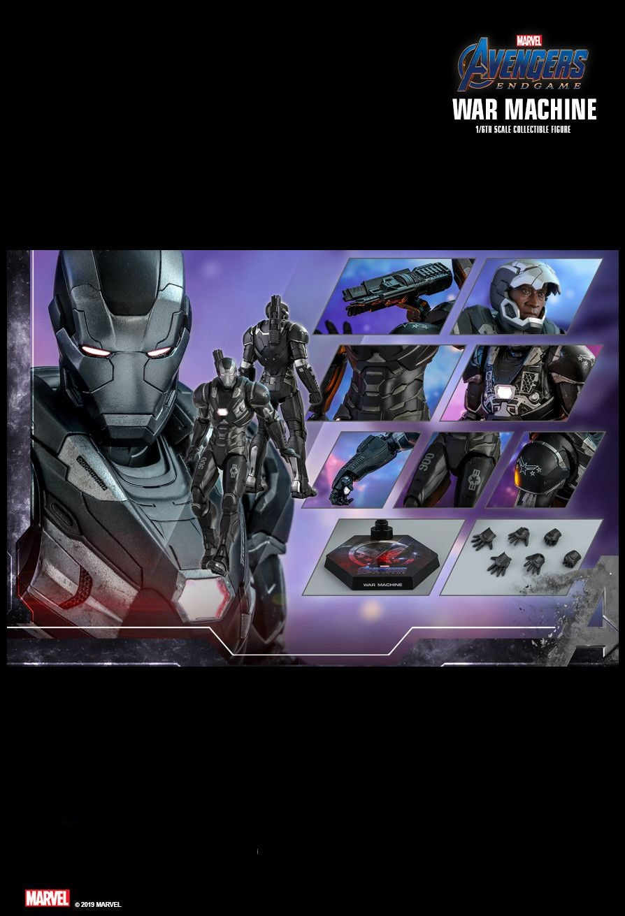 Hot Toys MMS530D31 Avengers: Endgame War Machine 1/6th scale Collectible Figure