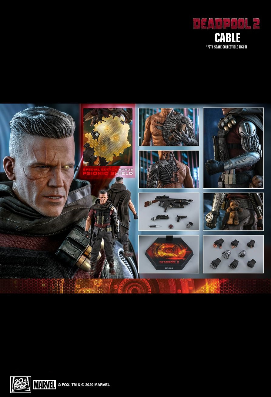 Hot Toys MMS583 Deadpool 2 - Cable 1/6 scale Collectible Figure