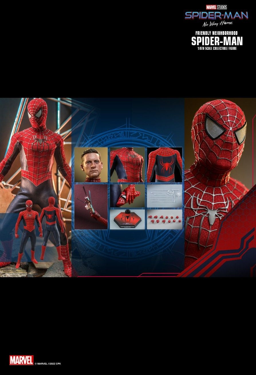 Hot Toys MMS661 Spider-Man: No Way Home Friendly Neighborhood Spider-Man 1/6 scale Collectible Figure