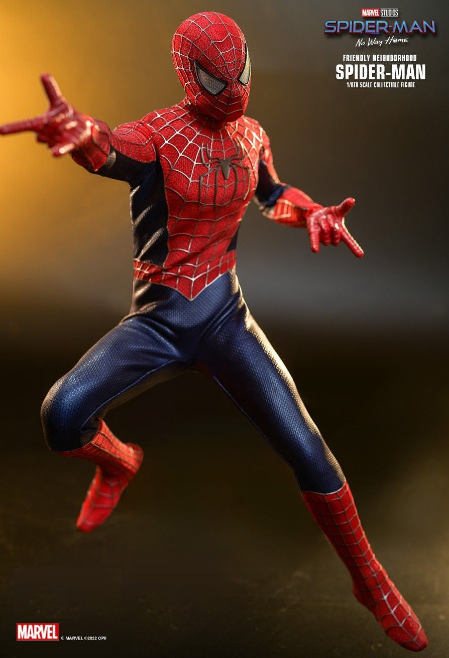 Hot Toys MMS661 Spider-Man: No Way Home Friendly Neighborhood Spider-Man 1/6 scale Collectible Figure