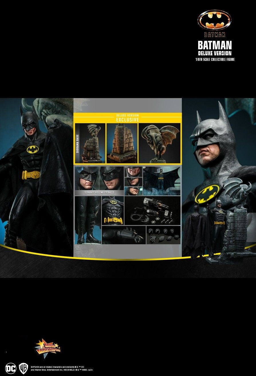 Hot Toys MMS693 Batman (1989) - 1/6 Batman (Deluxe Version)