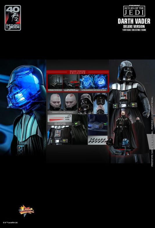 Hot Toys MMS700 Star Wars: Episode VI Return of the Jedi - 1/6 scale Darth Vader (Deluxe Version)