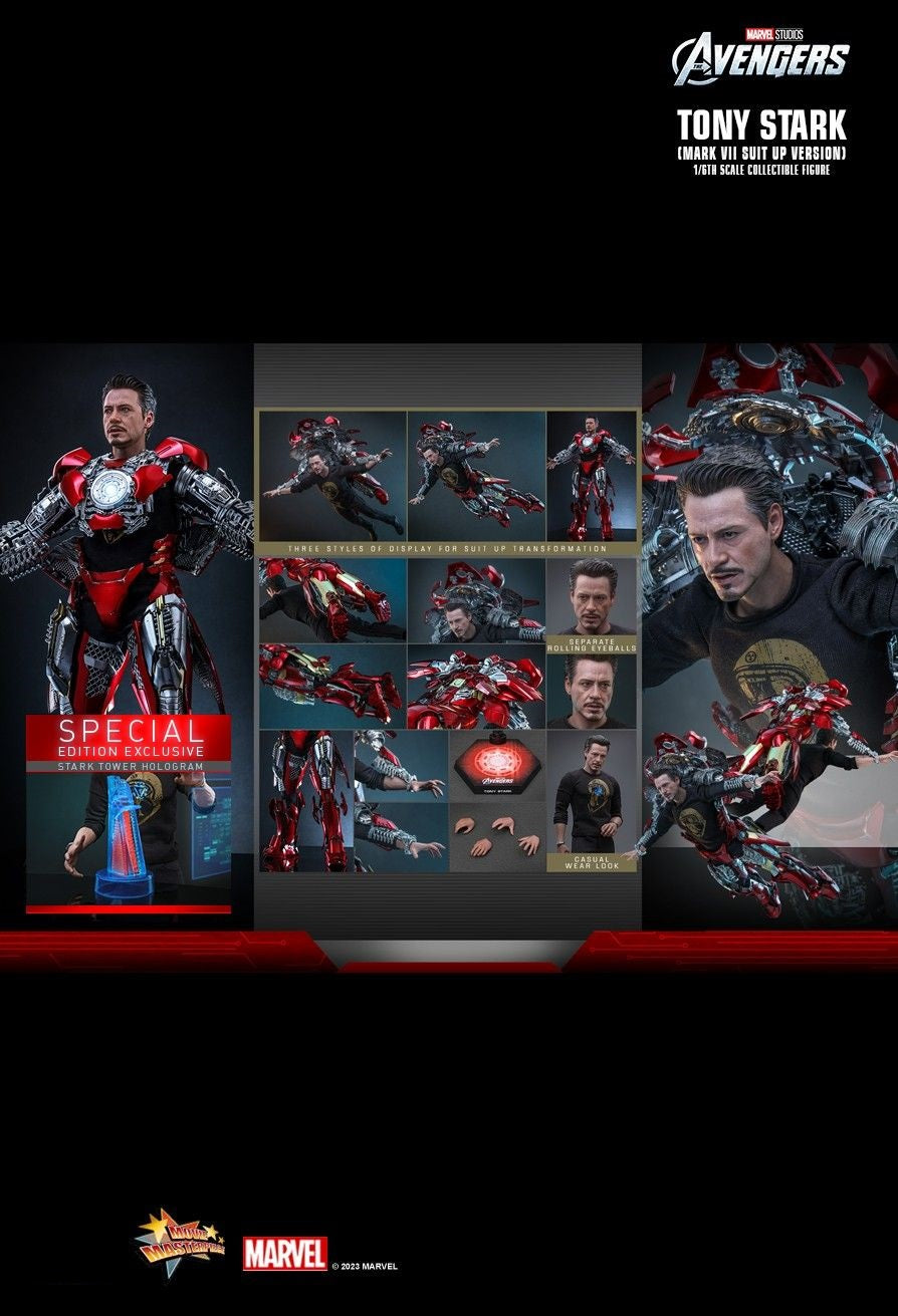 Hot Toys MMS718B The Avengers - 1/6 scale Tony Stark (Mark VII Suit Up Version)(Special Edition)[Pre-Order]