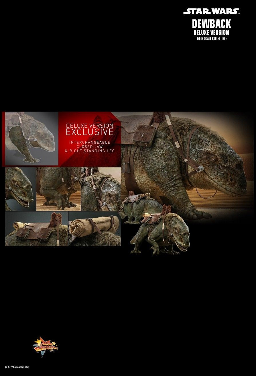 Hot Toys MMS720 Star Wars: Episode IV A New Hope - 1/6 Dewback (Deluxe Version)[Pre-Order]