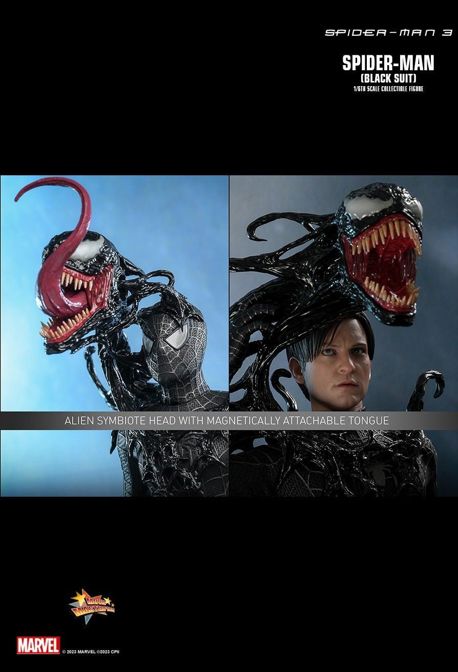 Hot Toys MMS727B Spider-Man 3 - 1/6 Spider-Man (Black Suit)(Special Edition)[Pre-Order]