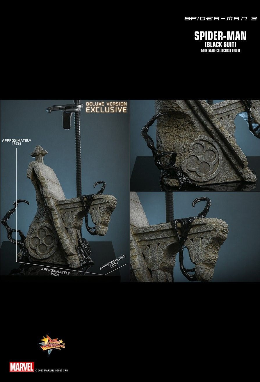 Hot Toys MMS728B Spider-Man 3 - 1/6 scale Spider-Man (Black Suit)(Deluxe Version) (Special Edition)[Pre-Order]