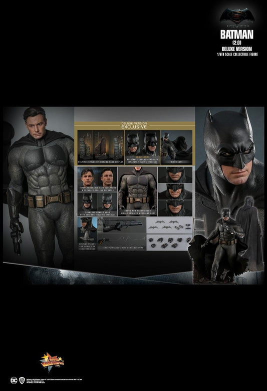 Hot Toys MMS732 Batman VS Superman: Dawn of Justice - 1/6 scale Batman (2.0)(Deluxe Version)[Pre-Order]