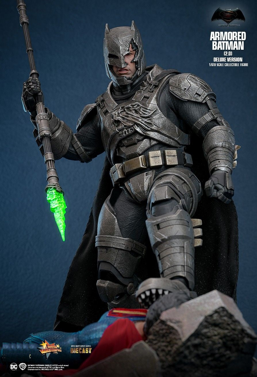 Hot Toys MMS743D63 Batman VS Superman: Dawn of Justice - 1/6 scale Armored Batman (2.0) Collectible Figure (Deluxe Version)[Pre-Order]