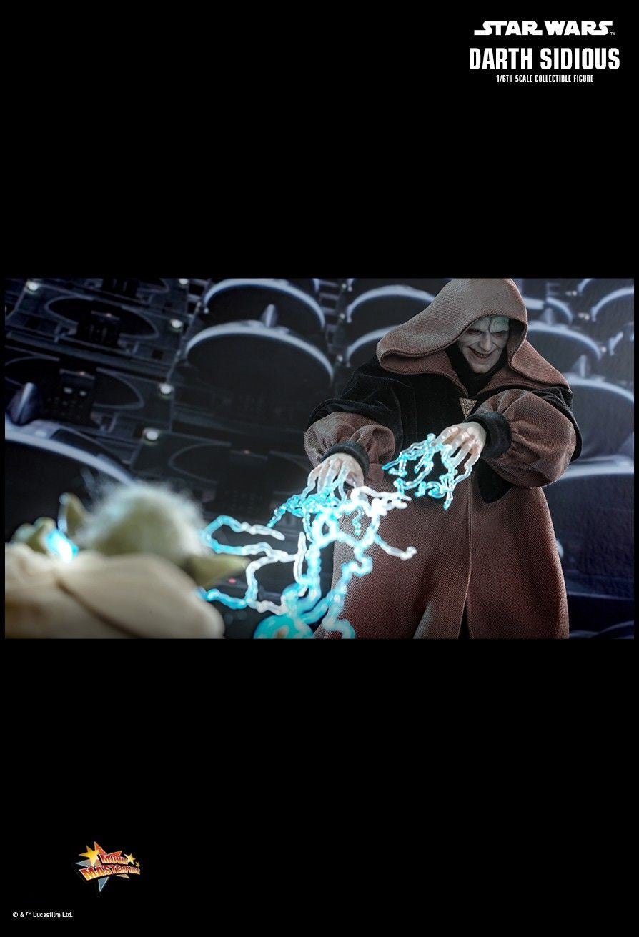 Hot Toys MMS745B Star Wars: Revenge of the Sith - 1/6 scale Darth Sidious Collectible Figure (Special Edition)[Pre-Order]