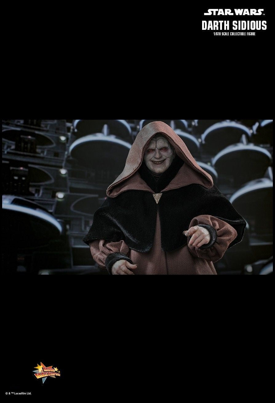 Hot Toys MMS745B Star Wars: Revenge of the Sith - 1/6 scale Darth Sidious Collectible Figure (Special Edition)[Pre-Order]