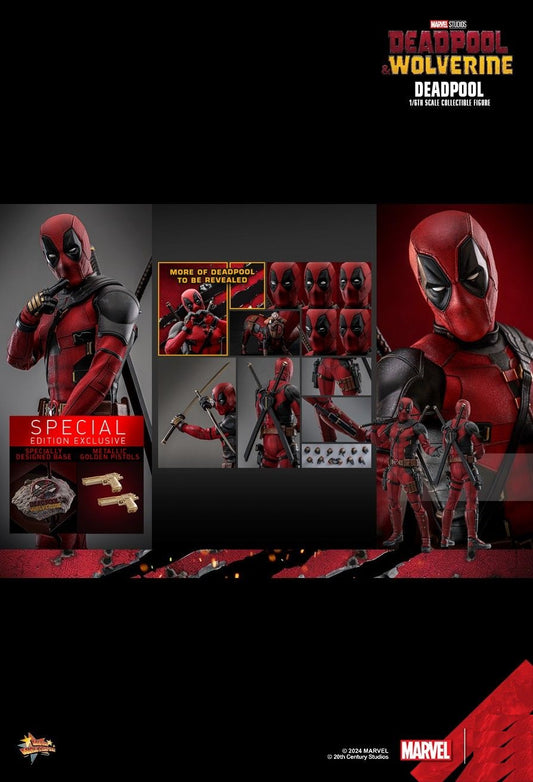 Hot Toys MMS746B Deadpool & Wolverine: Deadpool 1/6 scale Collectible Figure (Special Edition)