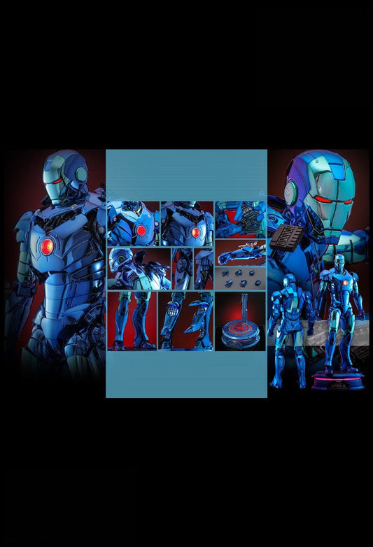Pre Order!!! Hot Toys MMS814D71 Iron Man - 1/6th scale Iron Man Mark III (Stealth Mode Version) 2.0 Collectible Figure [Hot Toys Exclusive]