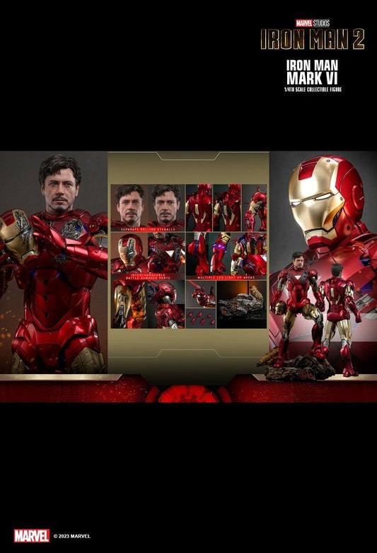 Hot Toys QS025 Iron Man 2 - 1/4 scale Iron Man Mark VI[Pre-Order]