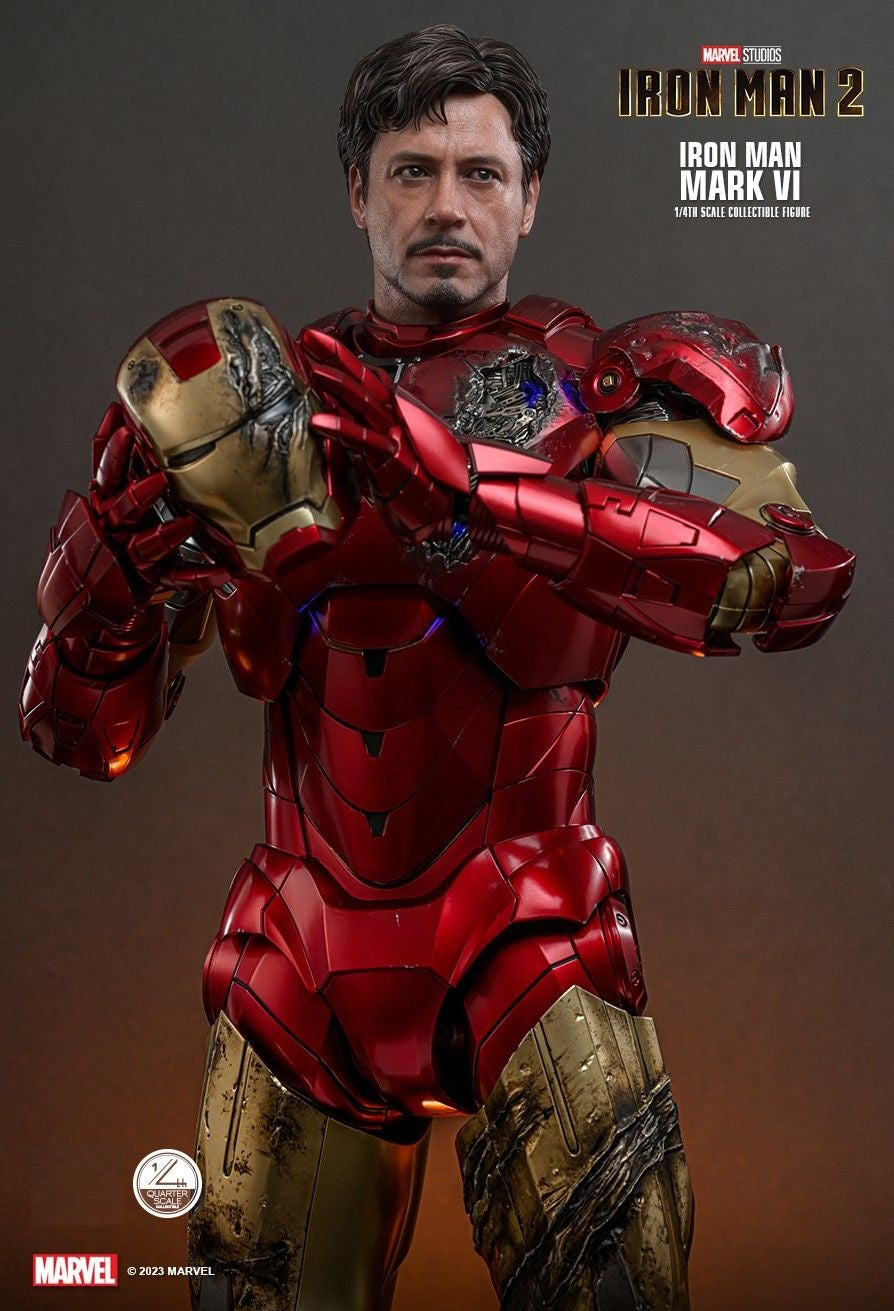 Hot Toys QS025 Iron Man 2 - 1/4 scale Iron Man Mark VI[Pre-Order]