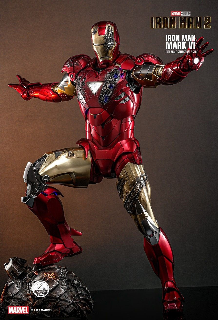Hot Toys QS025 Iron Man 2 - 1/4 scale Iron Man Mark VI[Pre-Order]