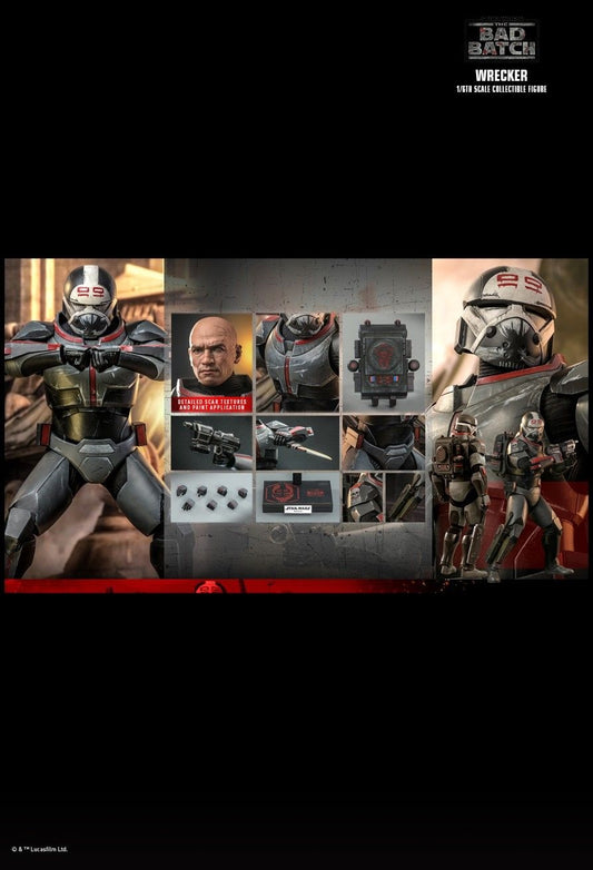 Hot Toys TMS099 The Bad Batch - 1/6 scale Wrecker[Pre-Order]